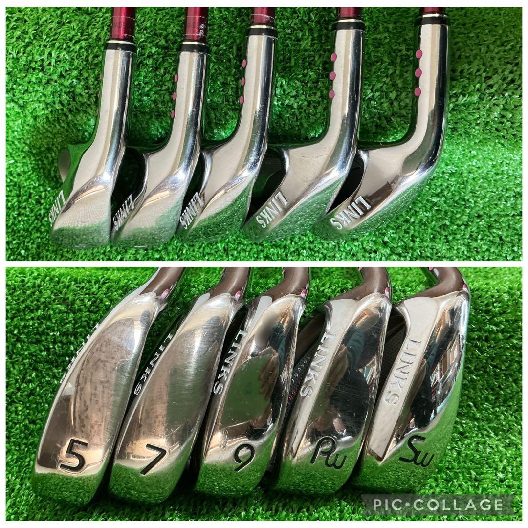 【美品】Callaway LINKS レフティ レディース ゴルフセット 9本