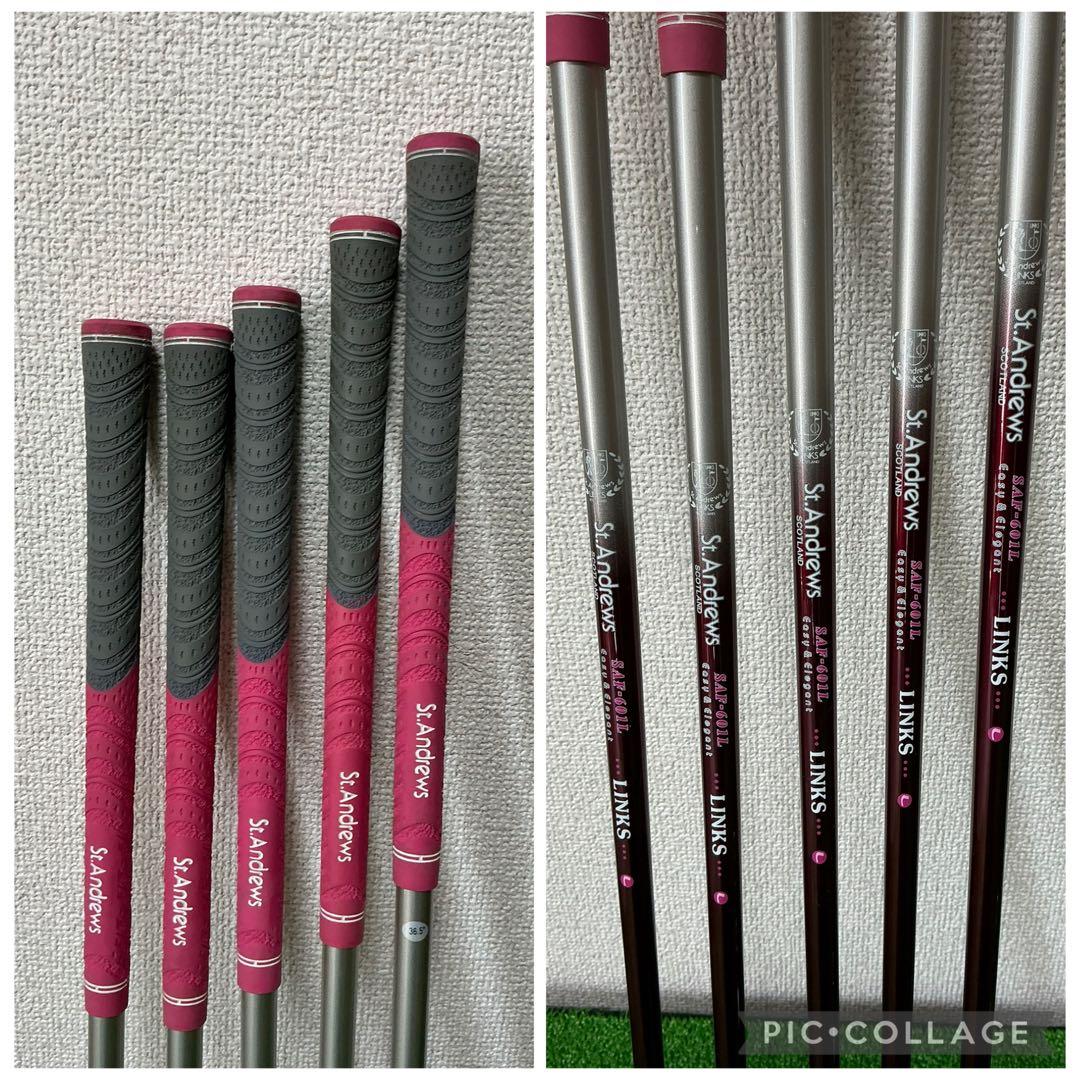 【美品】Callaway LINKS レフティ レディース ゴルフセット 9本