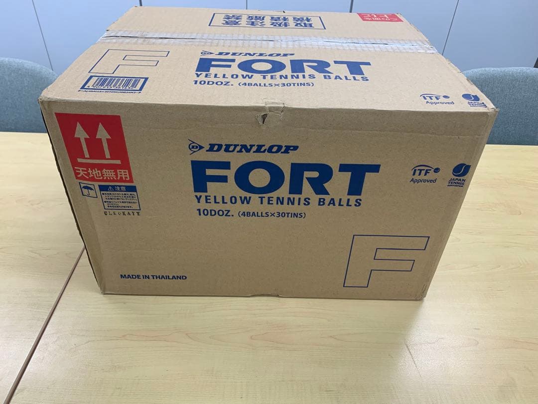 緊急値下げ❗️新品❗️大特価❗️ダンロップ フォート 1箱 30缶 120球