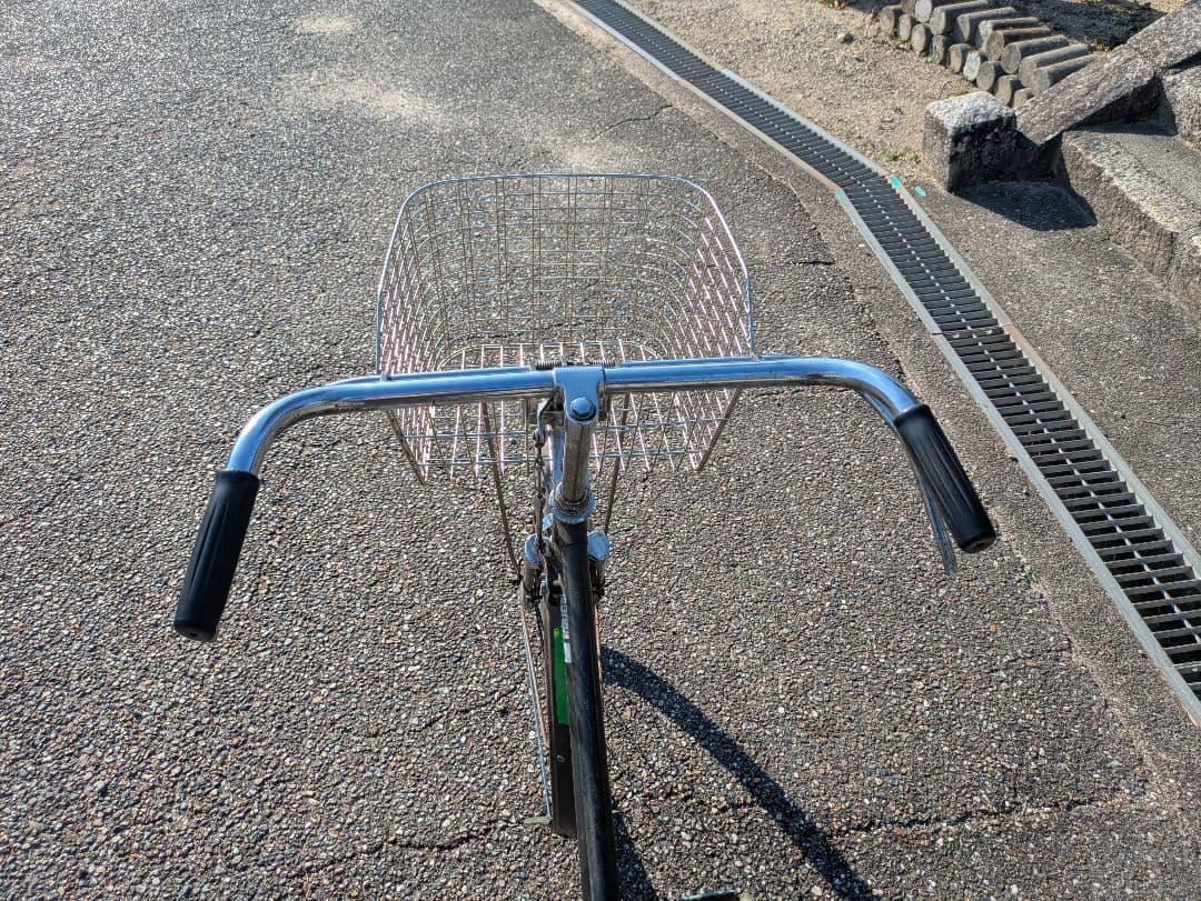 ナショナル　実用車　昭和　レトロ　自転車 ロッドブレーキ　ビンテージ