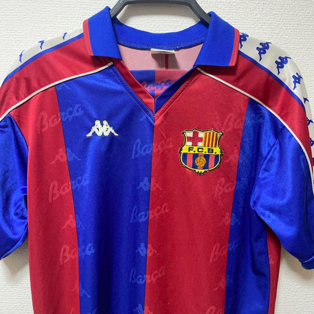 バルセロナ M kappa 90s ユニホーム ユニフォーム ビンテージ