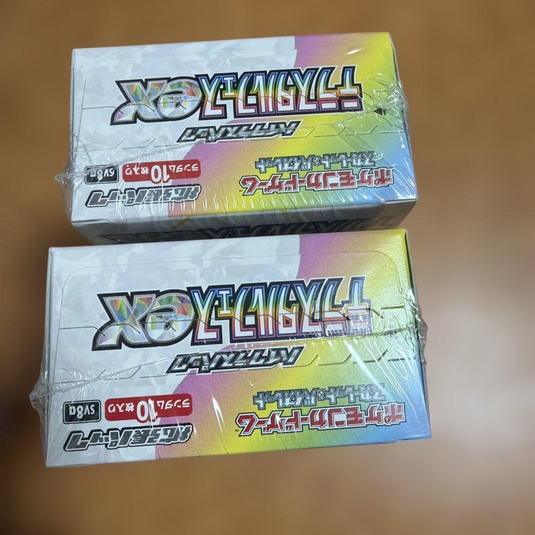 [評価早い方限定] テラスタルフェス　シュリンク付き　2box