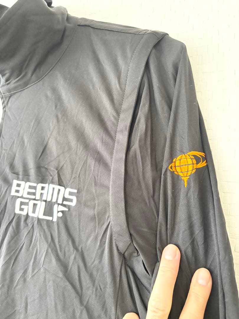BEAMS GOLF ビームスゴルフ エアーシャット2WAYブルゾンメンズM