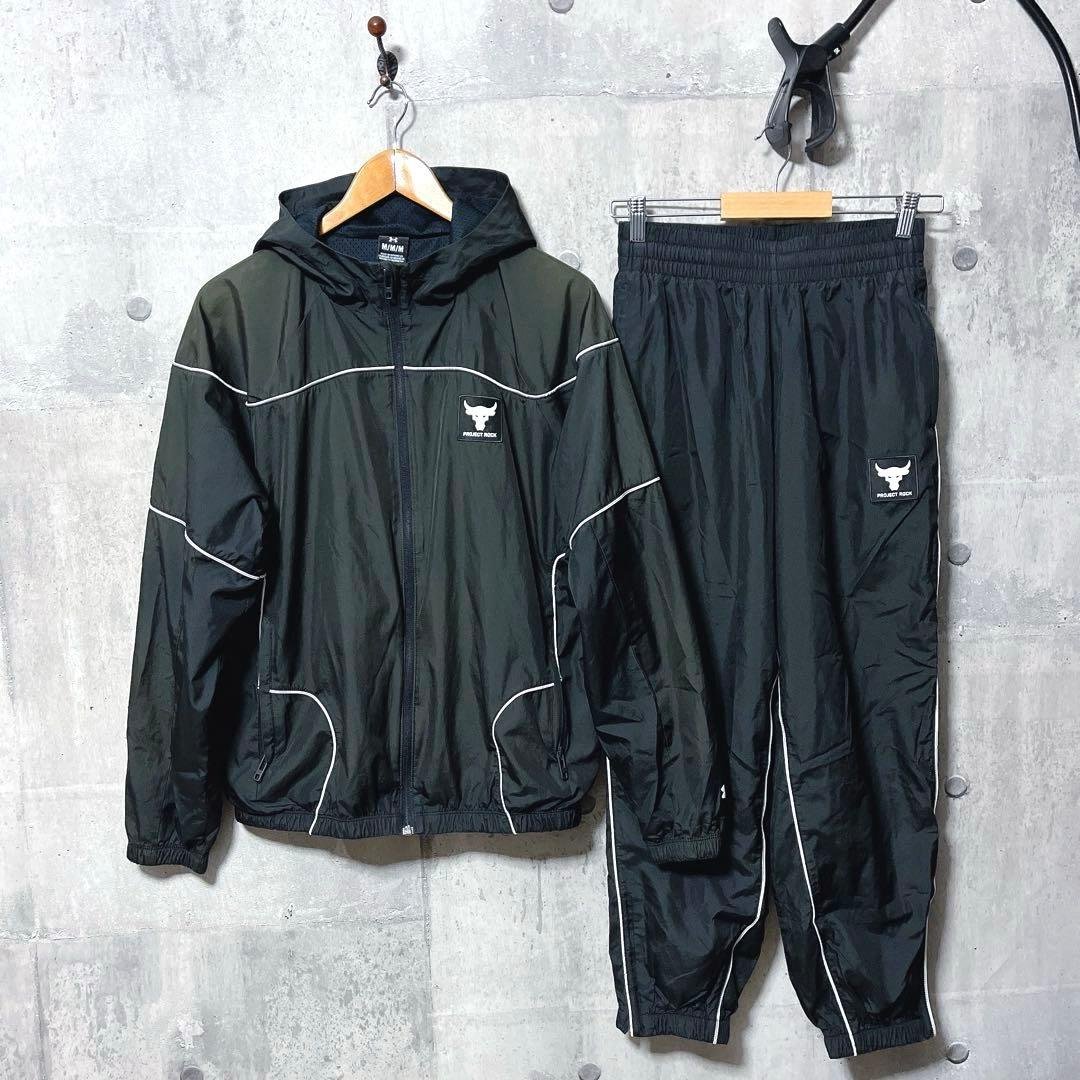 UNDER ARMOUR プロジェクトロック トラックスーツセットアップ M