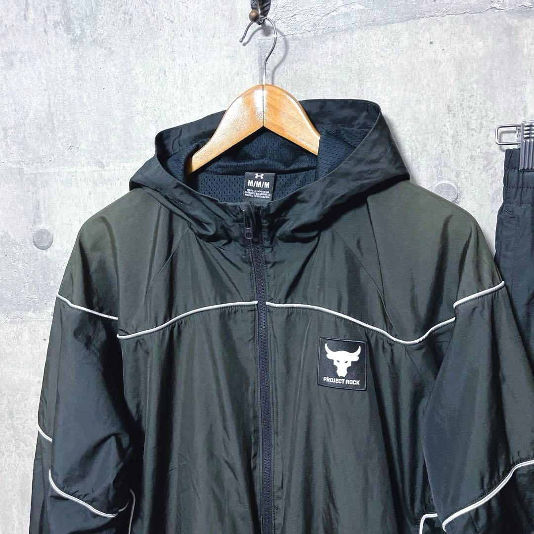 UNDER ARMOUR プロジェクトロック トラックスーツセットアップ M