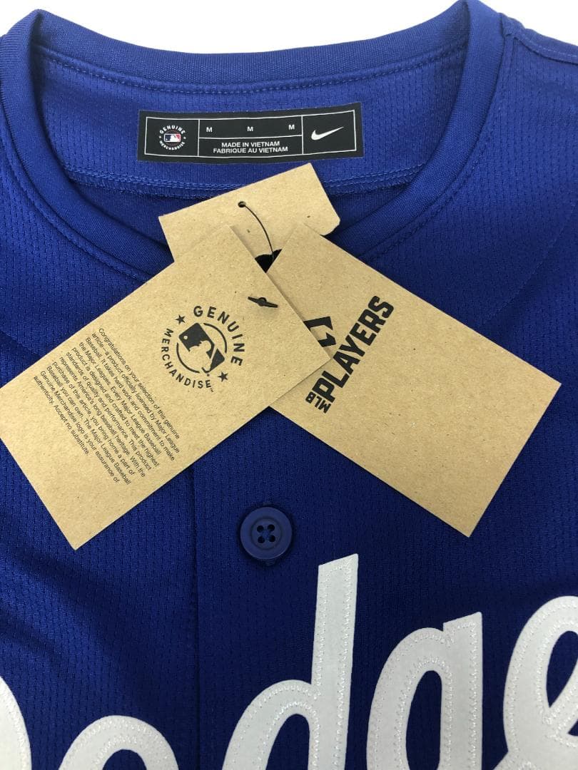 N181　NIKE MLB　Dodgers 大谷翔平選手　ユニフォーム　タグ付き