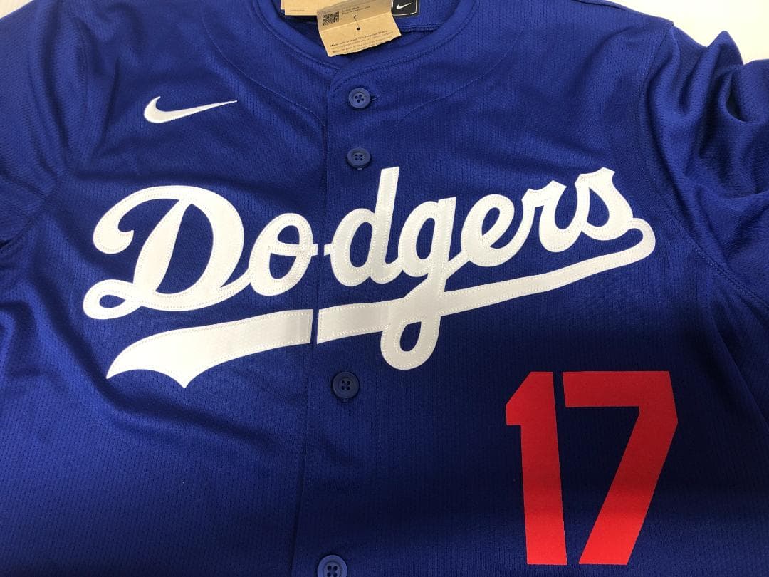 N181　NIKE MLB　Dodgers 大谷翔平選手　ユニフォーム　タグ付き
