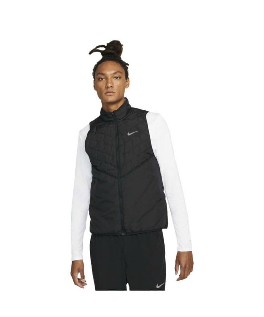 新品 L Nike レペル ランニング ダウンベスト 黒 DD5648-010