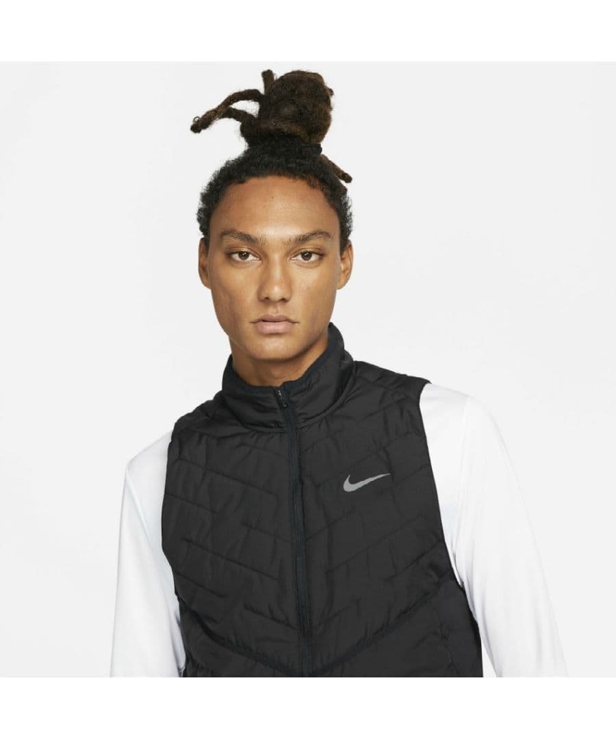 新品 L Nike レペル ランニング ダウンベスト 黒 DD5648-010