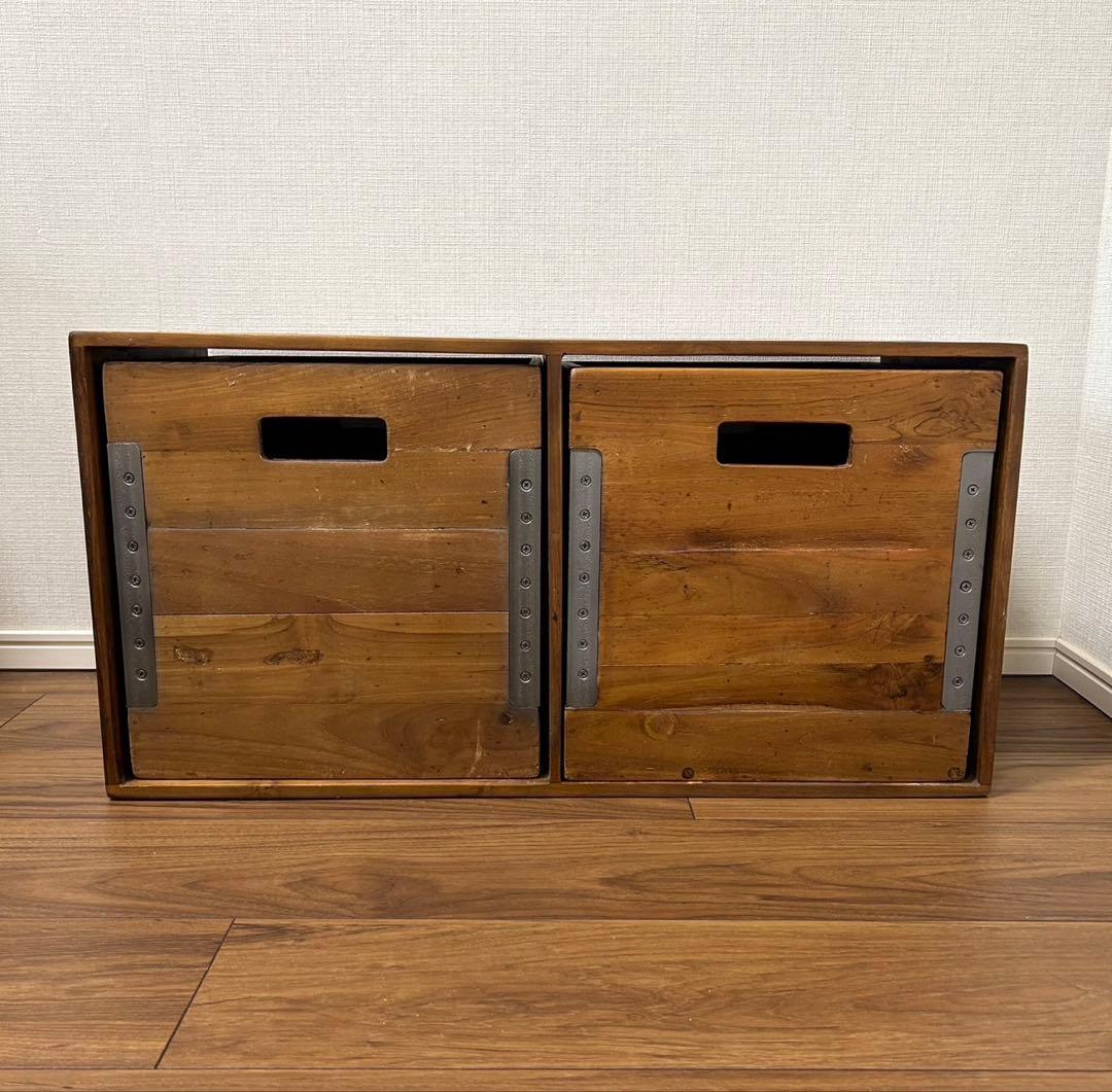 ACME furniture トロイ シェルフ&ボックスセット　セット売り