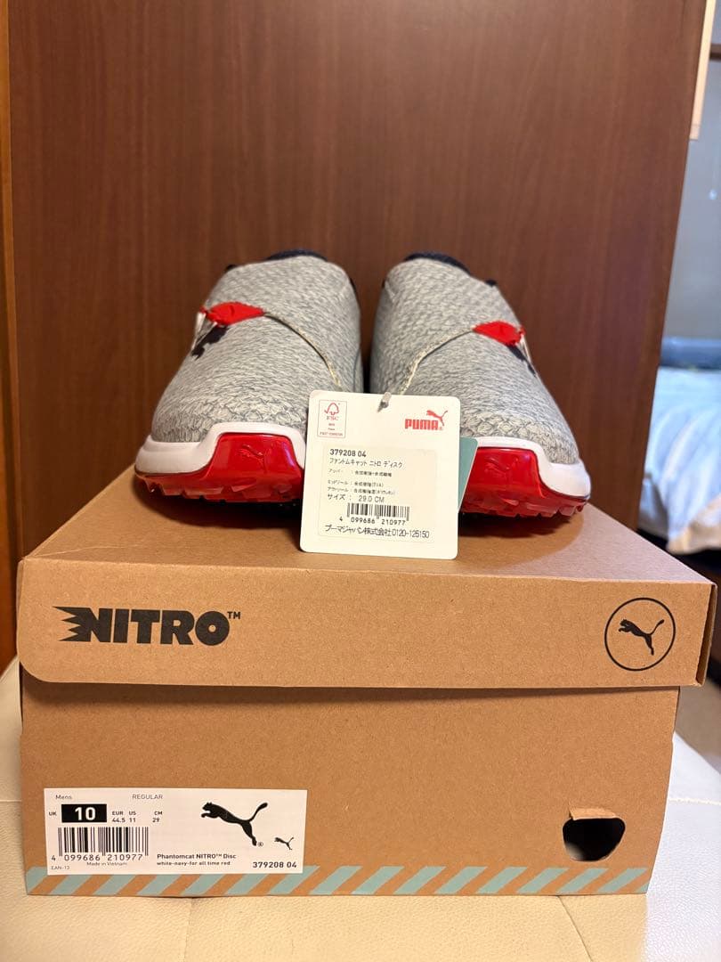 【新品・半額】PUMA NITRO ゴルフシューズ　定価23,100円税込み