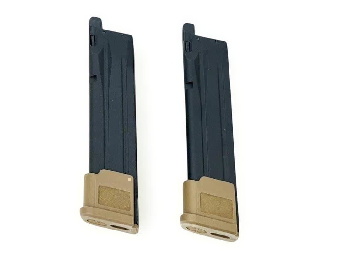 SIG M17 CO2スペアマガジン FDE 2本セット 未使用新品 最新型