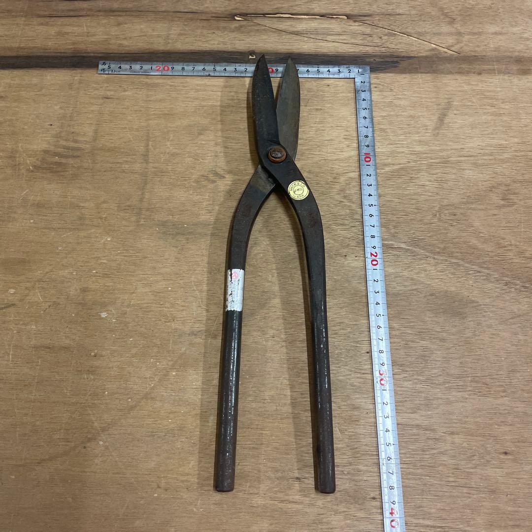 板金鋏　直徳　直刃ステン用(390ミリ)