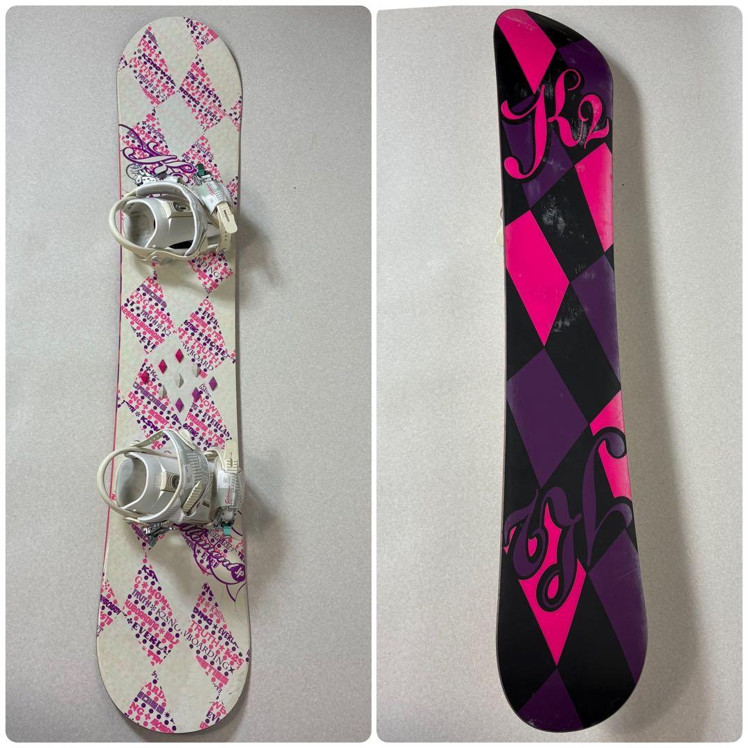 K2 SALOMON TRUTH 142cm スノーボード レディース