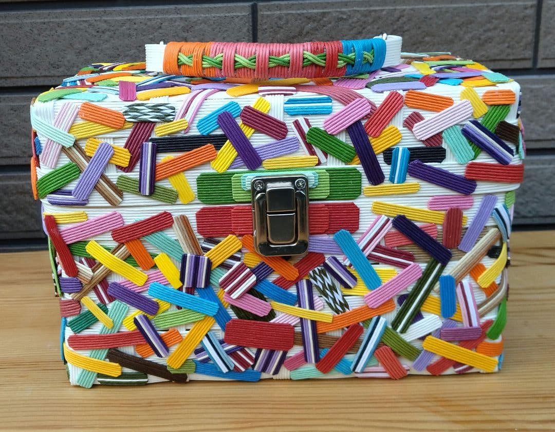 たかちゃんページ　透かし模様の収納BOX(ミックス)