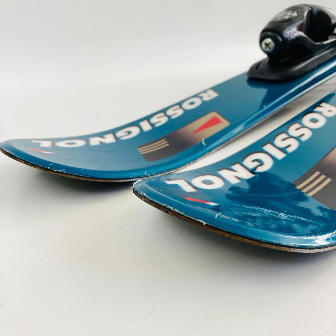ロシニョール 4S MINI ショートスキー LOOK ビンディング付 ブルー