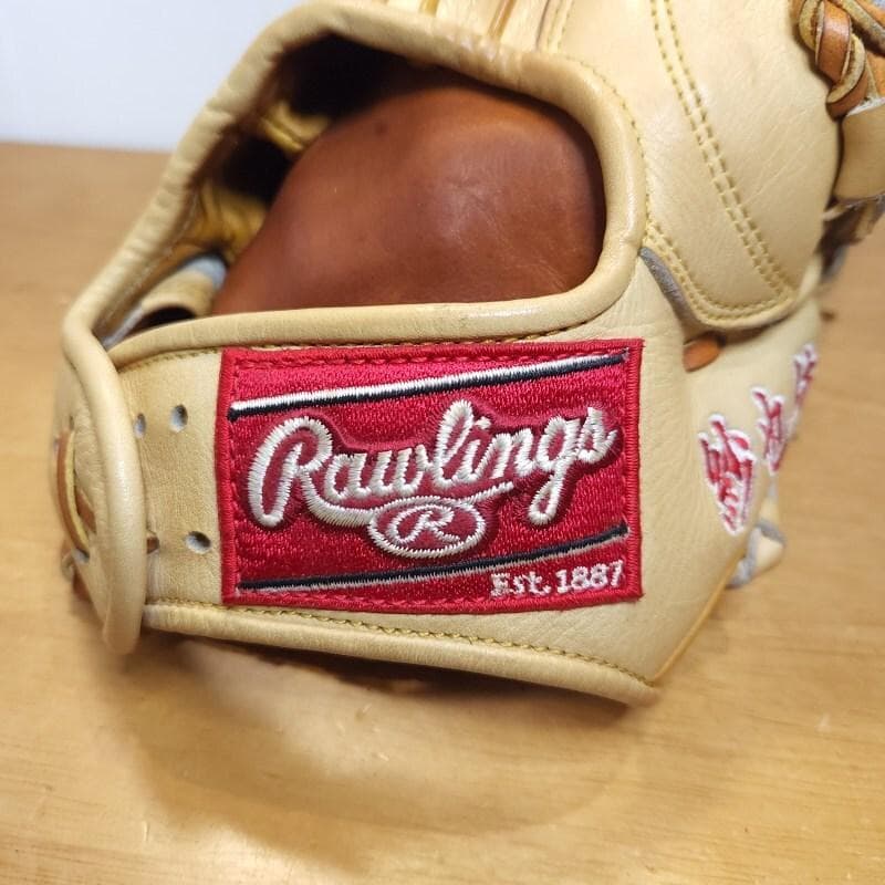 ローリングス HOH Rawlings刺繍入りウェブ 良品 内野用 軟式グローブ