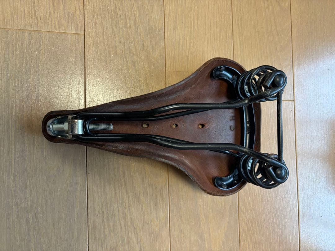 中古 BROOKS レザーサドル FLYYER ブラウン
