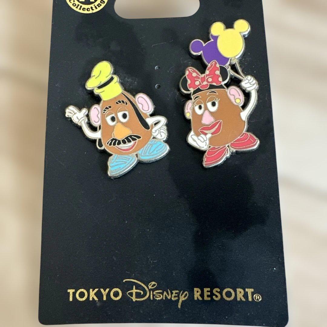 ディズニー　トイストーリー　ミッキー　ピンバッジ