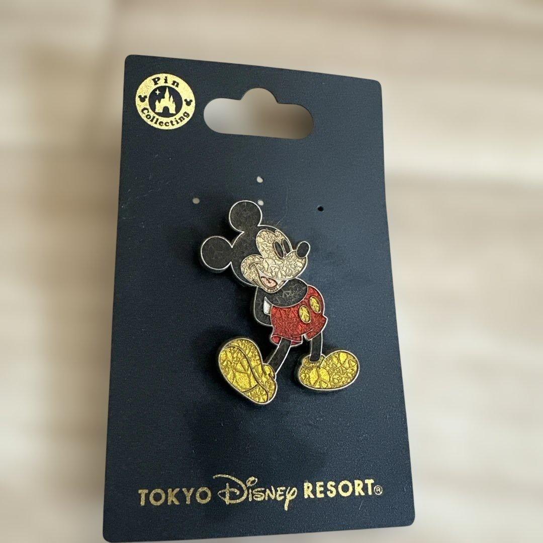 ディズニー　トイストーリー　ミッキー　ピンバッジ