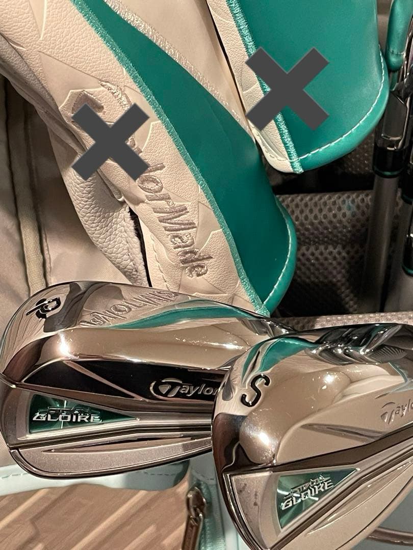 TaylorMade Glore アイアンセット 5本　7,8,9,P,S