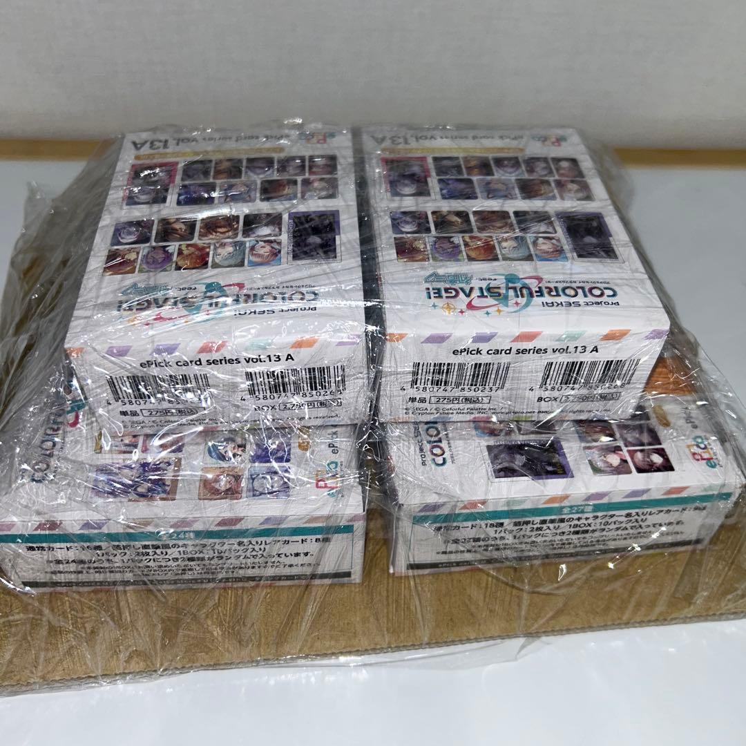 【新品未開封】プロセカ エピカ・メモステ 17BOX＋特典・ZOZOチェキ