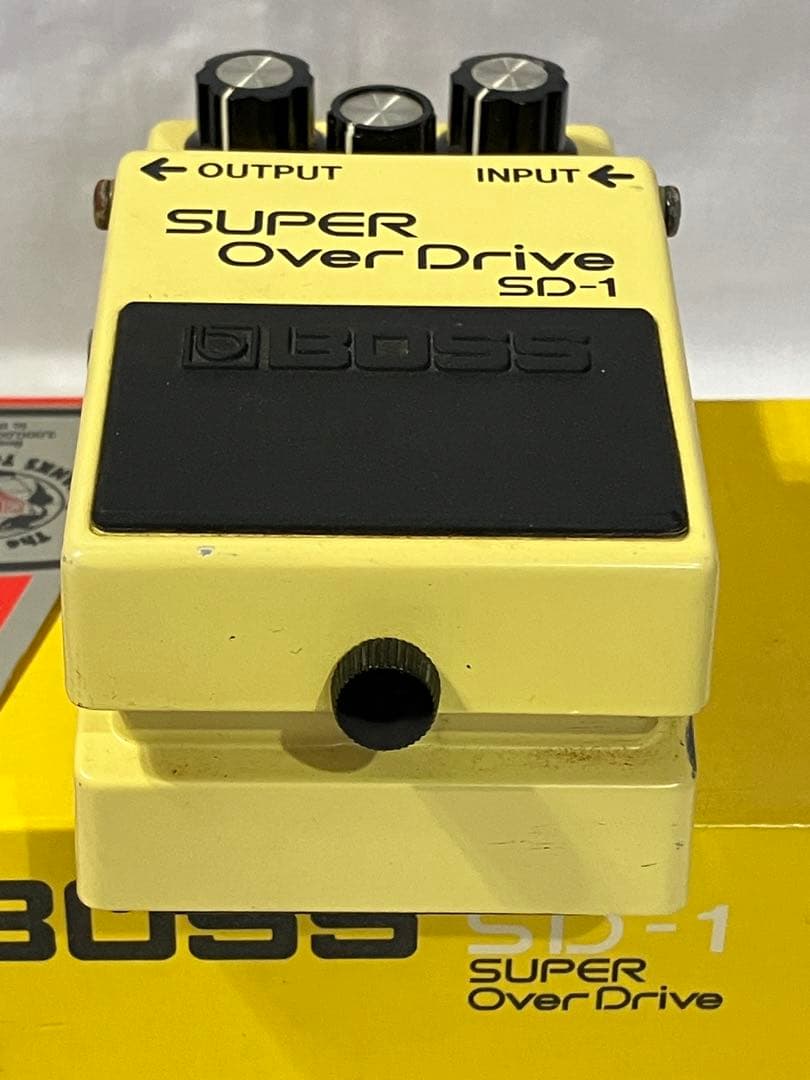 BOSS SD-1 日本製 艶あり 4558DD 箱付き美品 ACA電源