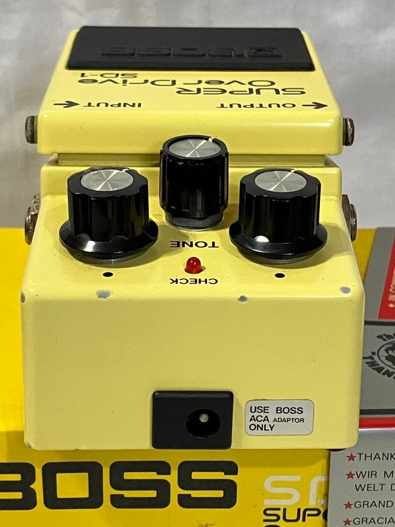 BOSS SD-1 日本製 艶あり 4558DD 箱付き美品 ACA電源