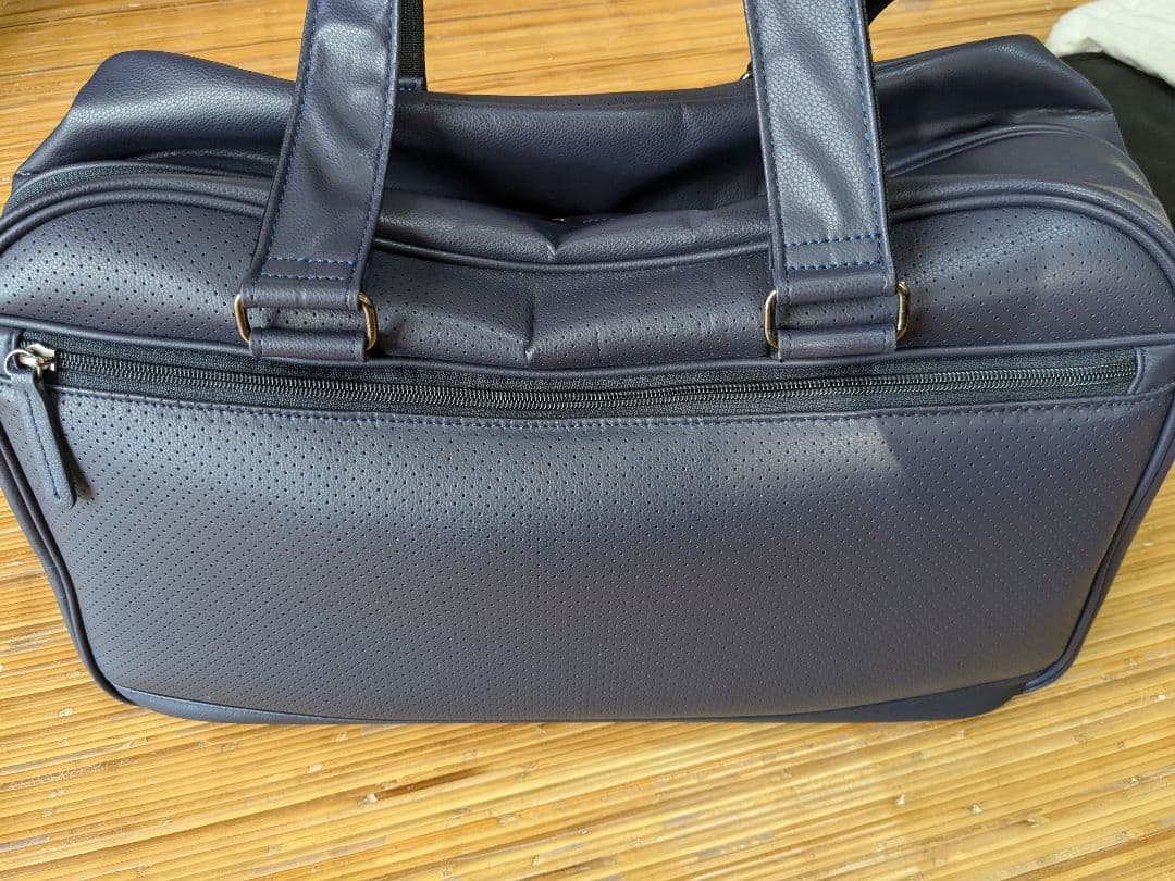 美品！Admiral ゴルフバッグ ネイビー 合成皮革