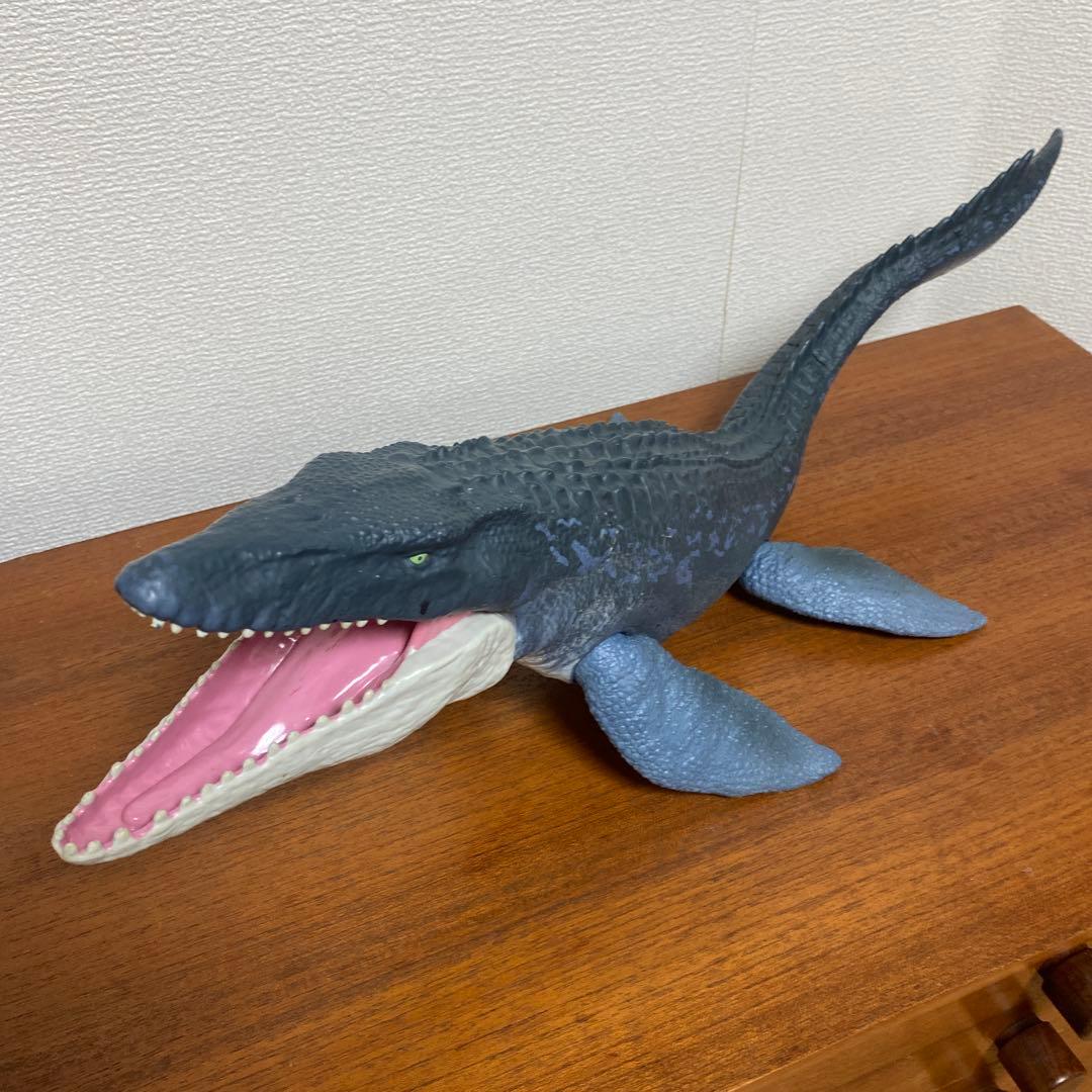 マテル　スーパービックサイズ　カルノタサウルス モササウル　恐竜　ジュラシック