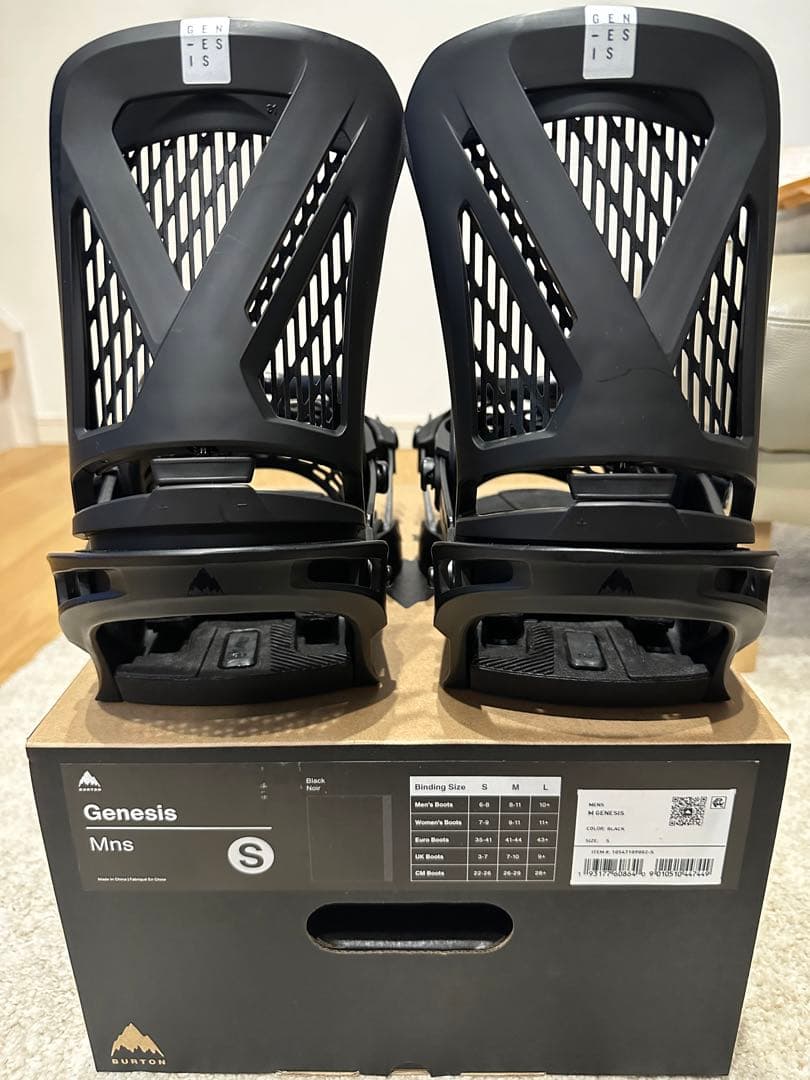 BURTON Genesis メンズSサイズ 25-26モデル