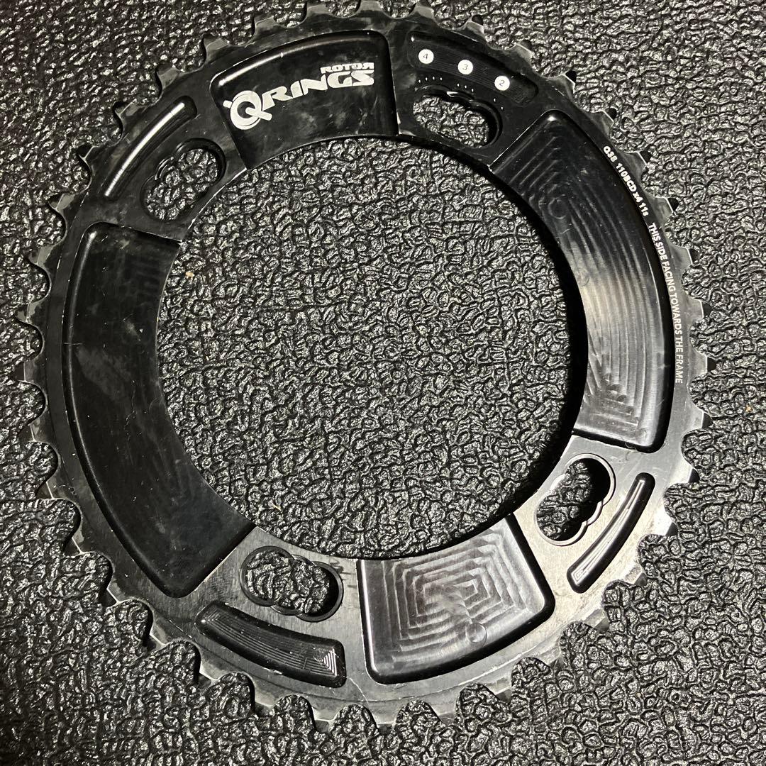 T*K様 Rotor q-rings 53-38 楕円チェーンリング、ボルト、カ