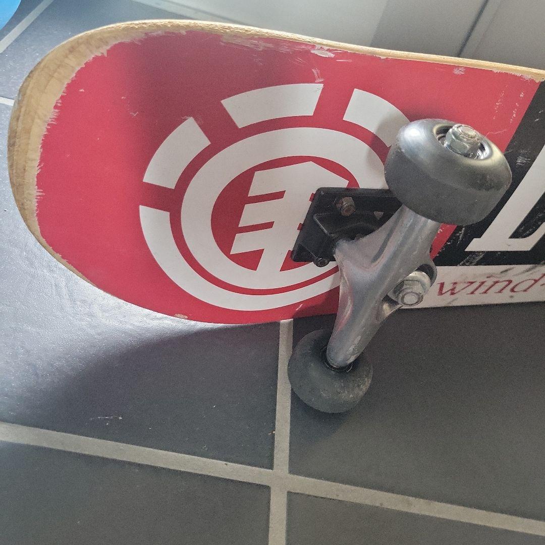 Element スケートボード コンプリート　ライザーパット、工具セット