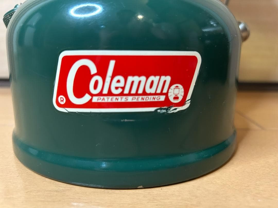 ★希少品★ Coleman 220F パテペン PYREX イエローグローブ