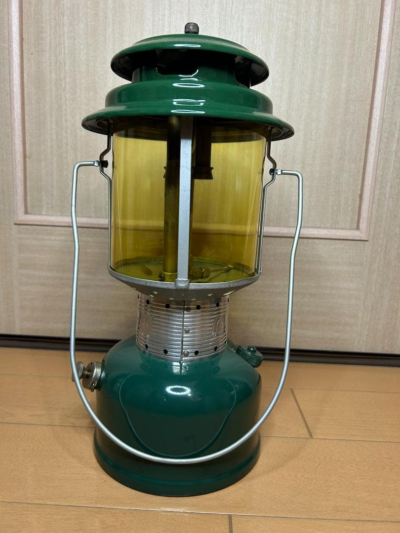 ★希少品★ Coleman 220F パテペン PYREX イエローグローブ