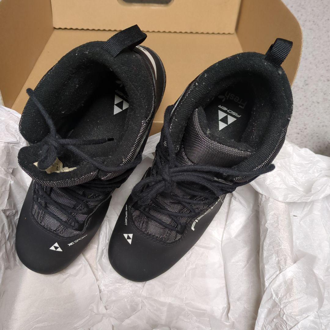 Fischer XC Sport ノルディックスキー用ブーツ (ブラック)