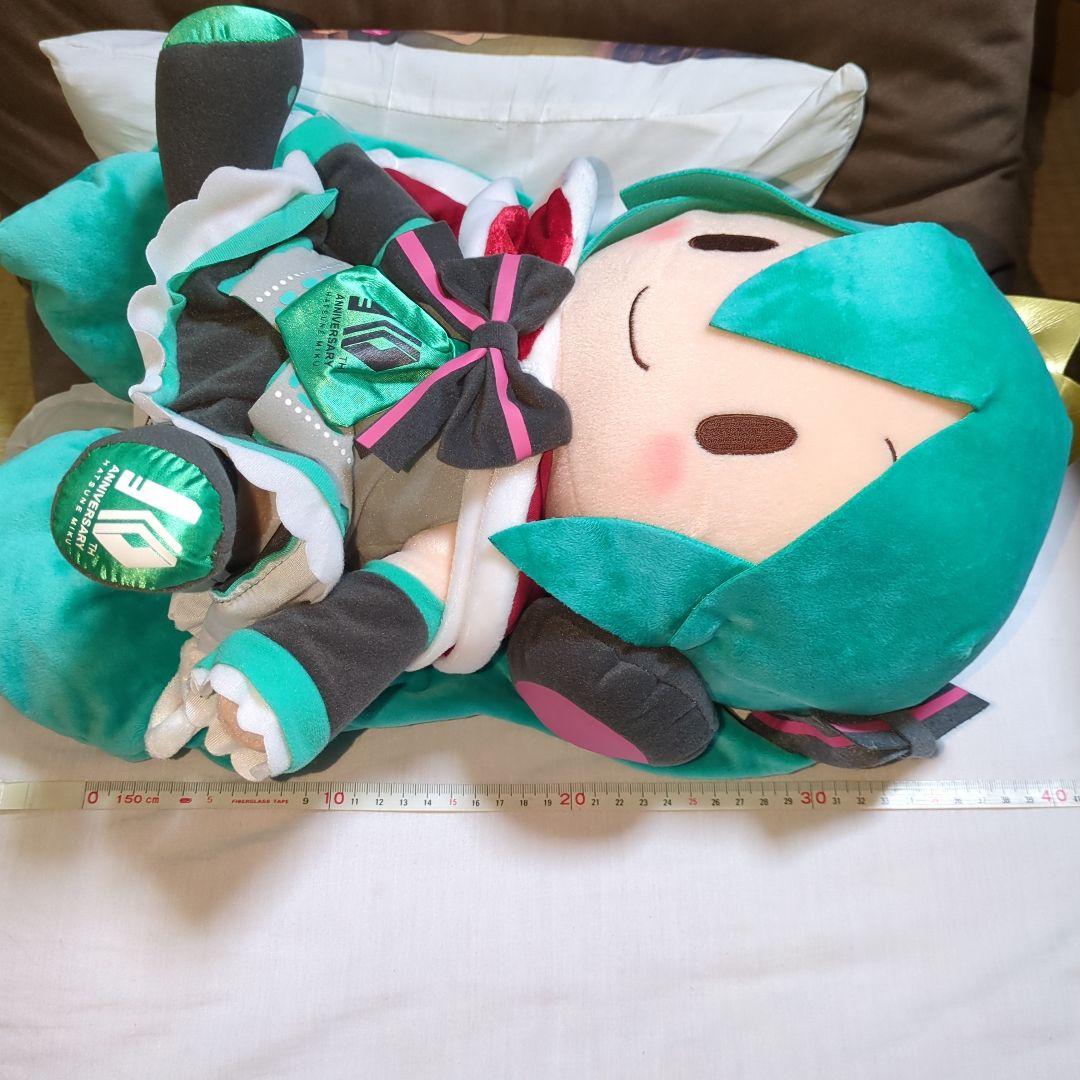 【希少品】初音ミク 10周年ぬいぐるみ 紙タグ付き 開封済み中古品