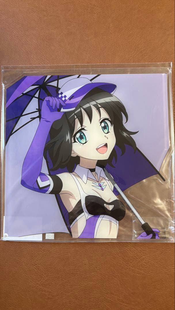 戦姫絶唱シンフォギア　特大ダイカット　小日向　未来　レーシング　レースクイーン
