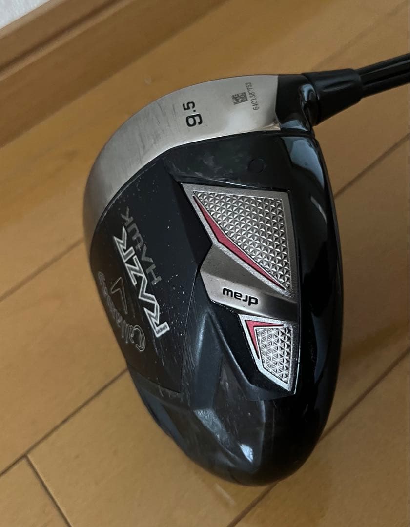 キャロウェイ RAZR HAWK ドライバー 1W 9.5° 45.5インチ
