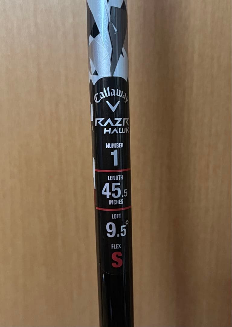 キャロウェイ RAZR HAWK ドライバー 1W 9.5° 45.5インチ