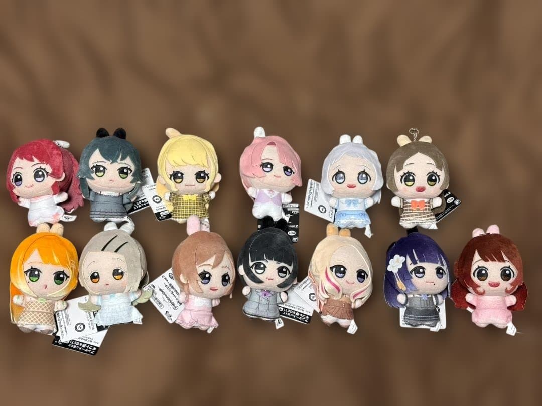 学園アイドルマスター GiGO ちびぐるみ13種+ノベルティコンプセット　A