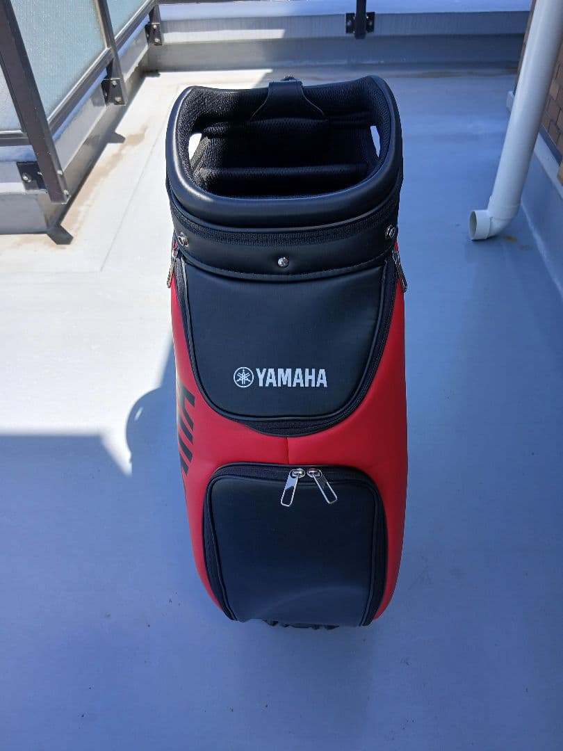 YAMAHA RMX ゴルフバッグ 赤黒