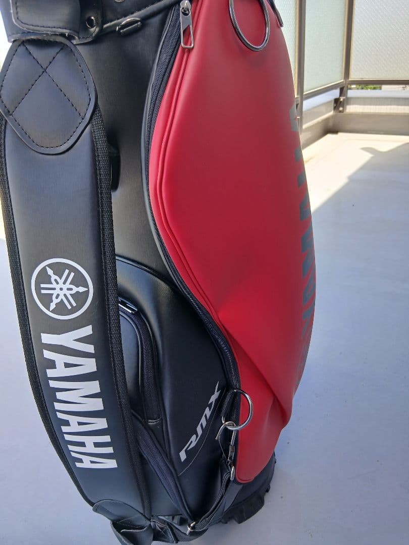 YAMAHA RMX ゴルフバッグ 赤黒