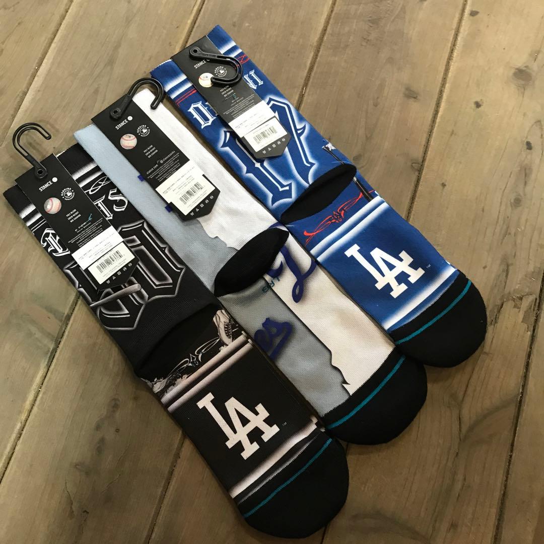 大谷、山本STANCE ロサンゼルス・ドジャース ソックス 3足セット