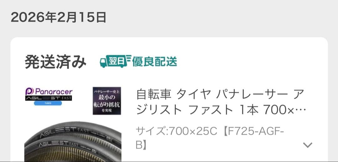 新品未使用 アジリストファスト TLR 25c ２本セット
