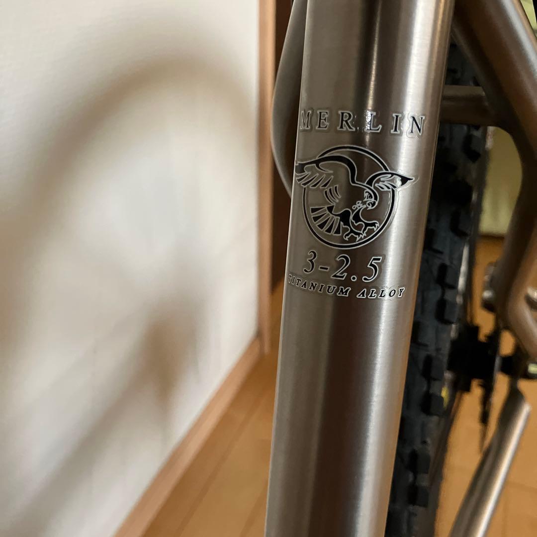 MERLIN XLM マーリン Titanium チタン MTB 完成車