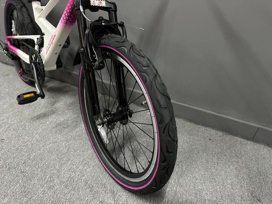 ランボルギーニ キッズバイク 20インチ サスペンション付 7段変速 新品未使用