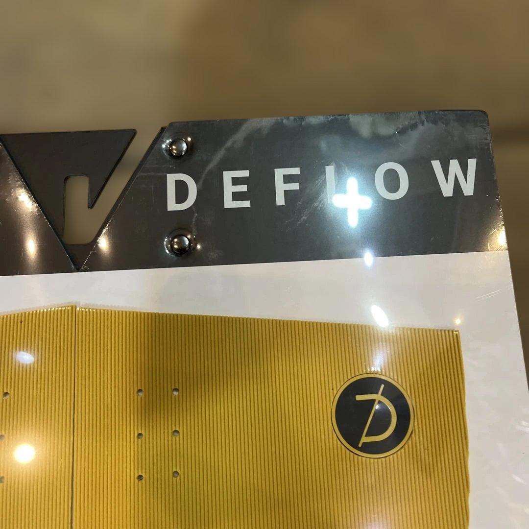 DEFLOW デッキパッド イエロー/ブラック新品