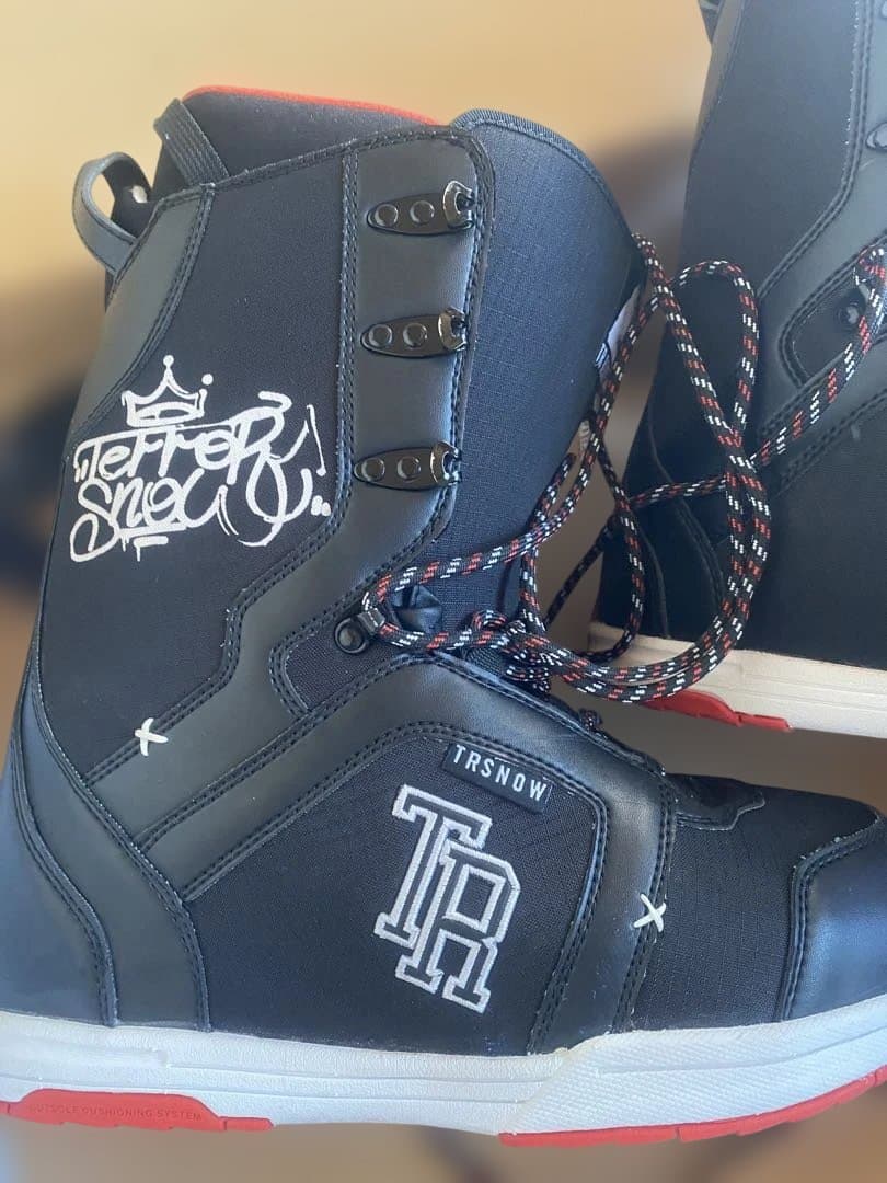 TR TR Boots 5 ブラック/レッド