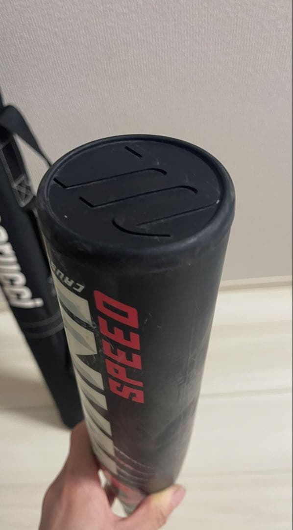 marucci ワニクラッシャー 一般軟式バット 83cm ケース付き 赤ワニ